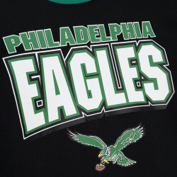 Mitchell & Ness NFL All Over Crew 2.0 PHILADELPHIA EAGLES Black