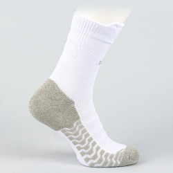 Peak Basketball Sock White