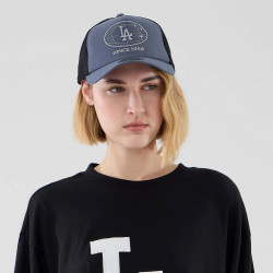 Tričko NEW ERA LA Dodgers MLB Black Oversized Long Sleeve T-Shirt čierne