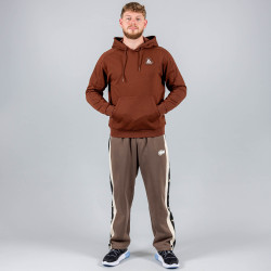 Mikina s kapucňou Peak Right  Fleece Hoodie Brown
