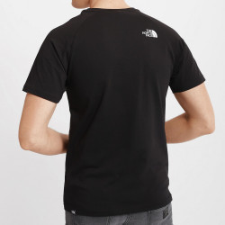 The North Face Men’S S/S Raglan Redbox Tee - Tnf Black-Tnf White