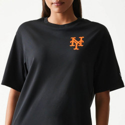 Tričko New Era New York Mets MLB Food Graphic Black T-Shirt čierne