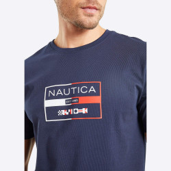 Nautica Alves B&T T-Shirt Dark Navy