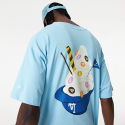 Tričko New Era La Dodgers MLB Ice Cream Graphic Blue Oversized T-Shirt bledomodré