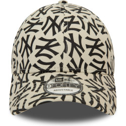 Šiltovka New Era 940 MLB New York Yankees Monogram White 9FORTY Adjustable Cap biela