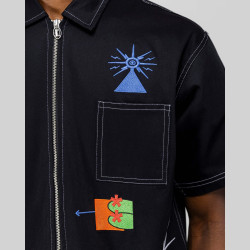 Košeľa Jacker Bristol Shirt čierna