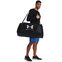 Under Armour UA Undeniable 5.0 Large Duffle Bag Black/Metallic Silver