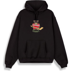 Grmy Grimey Wear The Lower Depths Vintage Hoodie Black