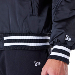 Bomber bunda New Era NFL Las Vegas Raiders Satin Black Bomber Jacket čierna