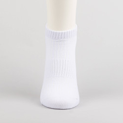 Peak Ankle Socks White
