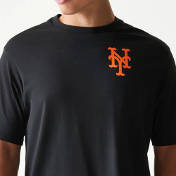 Tričko New Era New York Mets MLB Food Graphic Black T-Shirt čierne