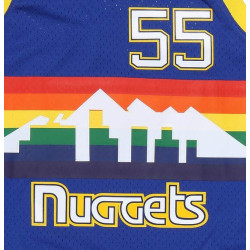 Mitchell & Ness Denver Nuggets 1991 - 92 Dikembe Mutombo Nr.55 Road Royal