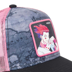 Capslab Hunter X Hunter Hisoka Trucker Cap Grey/Pink