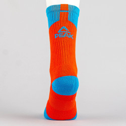 Basketbalové ponožky PEAK Basketball Socks oranžovo-modré