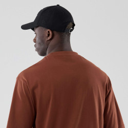 Tričko NEW ERA Chicago Bulls NBA Core Plus Brown Oversized T-Shirt hnedé