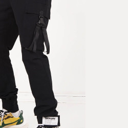 Sixth June Chstrap Cargo Pants Black