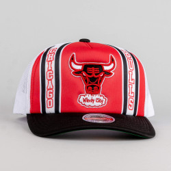 Mitchell & Ness NBA RETRO TRUCKER SNAPBACK HWC CHICAGO BULLS RED / BLACK