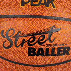 Peak Street Baller Composite Indoor/Outdoor Basketball Sz. 5 Brown