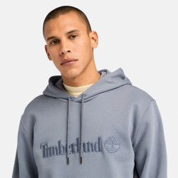 Mikina s kapucňou Timberland Hampton Hoodie šedá Regular fit