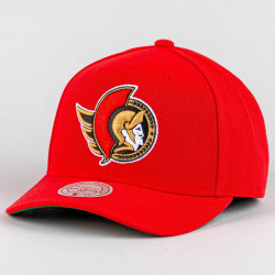 Šiltovka Mitchell & Ness NHL Ottawa Senators Team Ground 2.0 Pro Snapback červená