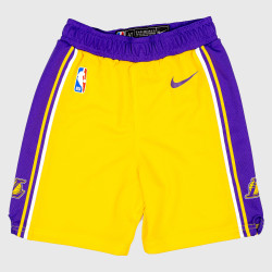 Nike Icon Replica Short Los Angeles Lakers Yellow/Purple