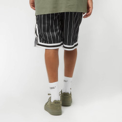 Pánske kraťasy Karl Kani Small Signature Pinstripe Mesh Shorts čierne