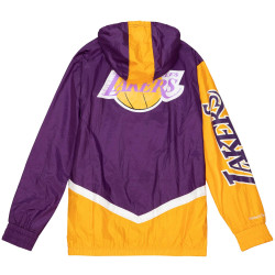 Mitchell & Ness Undeniable Full Zip Windbreaker Los Angeles Lakers Purple