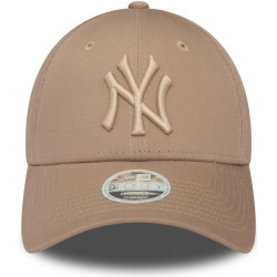 Dámska šiltovka New Era 940W MLB New York Yankees Womens League Essential Brown 9FORTY Adjustable Cap hnedá