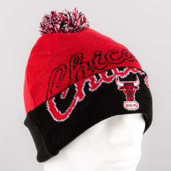 Mitchell & Ness Double Take Pom Knit Hwc Chicago Bulls Red