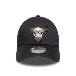 Šiltovka NEW ERA 940 NBA Metallic 9forty CHICAGO BULLS tmavošedá