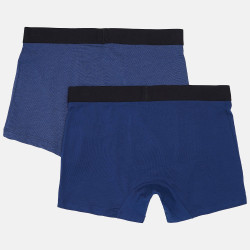 Levis Men Optical Illusion Boxer Brief Organic Co Dark Blue Combo