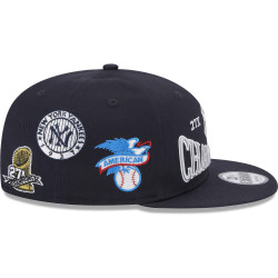 NEW ERA 950 MLB Champions Patch New York Yankees 9FIFTY Cap Navy