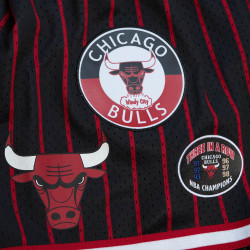 Mitchell & Ness NBA M&N City Collection Mesh Short Bulls Chicago Bulls Black / Red