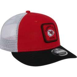 Šiltovka so sieťkou New Era LP950 Kansas City Chiefs NFL Patch Red Low Profile 9FIFTY Snapback Cap červená