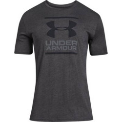 Under Armour Men's UA GL Foundation Short Sleeve T-Shirt Charcoal Medium Heather / Graphite