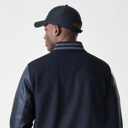 Bunda NEW ERA Chicago Bulls NBA Tonal Black Varsity Jacket čierna