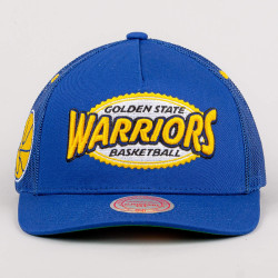 Mitchell & Ness NBA Team Seal Trucker HWC Golden State Warriors Blue