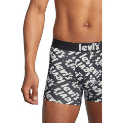 Levis Men Poster Logo Aop Boxer Brief 2P Black Combo