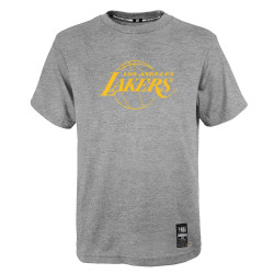 OUTER STUFF BY THE NUMBERS SS TEE LOS ANGELES LAKERS - LEBRON JAMES GREY/YELLOW