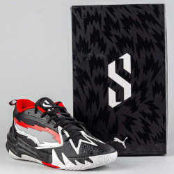 Basketbalové tenisky Puma Scoot Zeros O.d.d. City Shoe Black/For All Time Red
