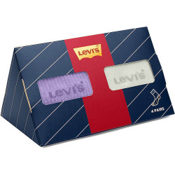 Levis Giftbox Short Cut Color Block 4P White Combo
