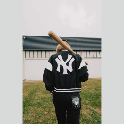 Champion Mlb Roc Full Zip Top Black