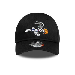 New Era WARNER BROS Bugs Bunny Toddler Black 9FORTY Adjustable Cap Black