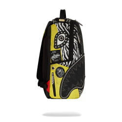 Sprayground Punk Rock Shark - Soho Soundsystem Backpack Black