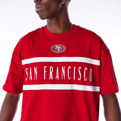 Tričko New Era NFL San Francisco 49ers Drop Shoulder Red Drop Shoulder T-Shirt červené