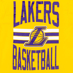 Outer Stuff Nba Slogn Back Ss Ctn Tee Los Angeles Lakers Yellow