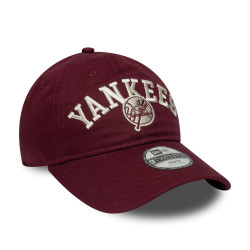 Detská šiltovka New Era New York Yankees Youth MLB College Dark Red 9TWENTY Adjustable Cap bordová