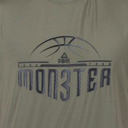 Peak George Hill Collection Monster Knitted T-Shirt Lt.Army