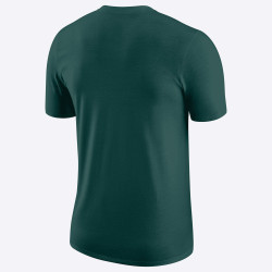 Nike Essential Logo Slub Ss Tee Boston Celtics Dark Green