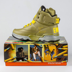 EWING 33 HI X “KOOL G.I. RAP”olive/red